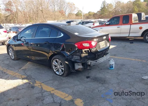 2019 Chevrolet Cruze Lt из США, поврежденный, VIN 1G1BE5SM9K7112869